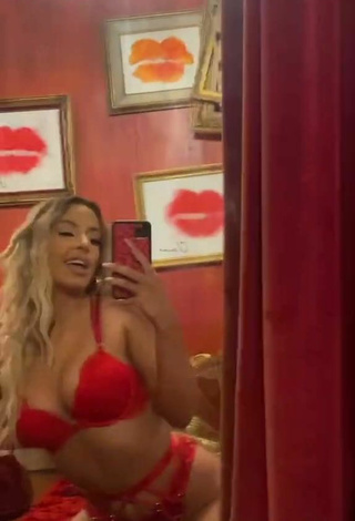 4. Sexy Tana Mongeau in Red Lingerie