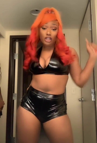 3. Sweetie Megan Thee Stallion Shows Cleavage