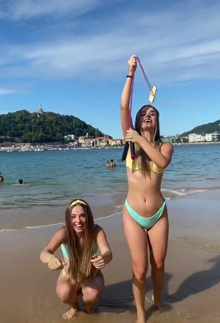5. Alluring Aitana & Paula Etxeberria in Erotic Bikini at the Beach