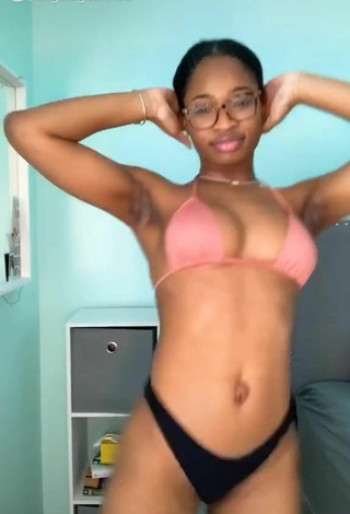 3. Sexy Angel Ogbonna in Pink Bikini Top