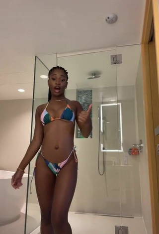 Hot Angel Ogbonna Shows Cleavage in Bikini