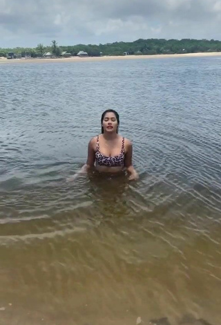 Breathtaking Ayarla Souza in Bikini at the Beach