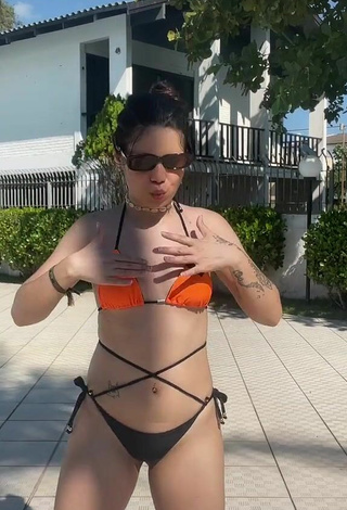 2. Sexy Carolinne Silver in Bikini