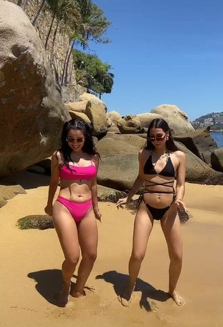 5. Sexy Kimberly Loaiza in Bikini at the Beach