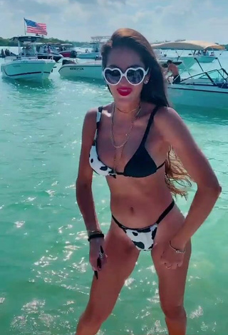 2. Cute Andrea in Bikini on a Boat