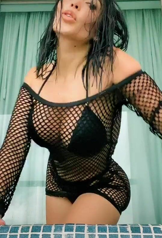 2. Sexy Dania Méndez in Black Dress