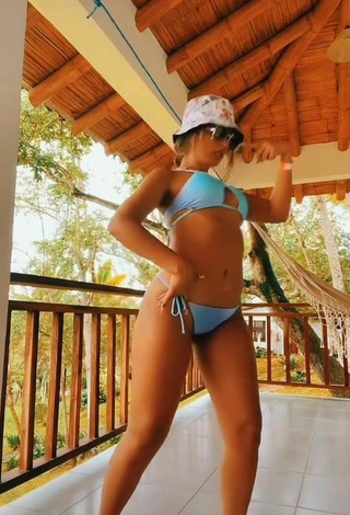 2. Sexy Dayanara Peralta in Bikini on the Balcony